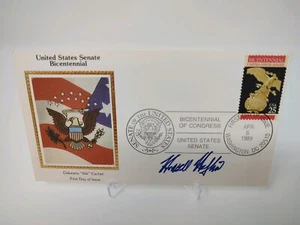Alabama Senator Howell Heflin Signed FDC Cachet Envelope JSA COA BUF - Picture 1 of 2