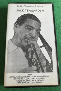 Jazz Pioneer Series Jack Teagarden TV appearances 1952 1953 VHS + FREE DVD - Picture 1 of 2