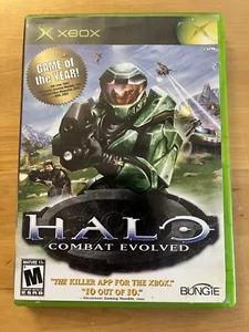 Halo Combat Evolved Game of the Year Xbox NO MANUAL  - Picture 1 of 3