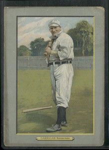 1910-11 T3 Turkey Red #86 Bill Carrigan (Ad Back) Good