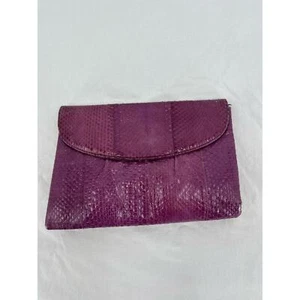 Vintage Philip Lawrence Handtasche Schlangenleder Lila Made in Spain Festival  - Bild 1 von 8