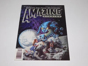 August 1992 AMAZING STORIES Magazine JABLOKOV / ROBERT FRAZIER / MARTHA SOUKUP - Picture 1 of 10