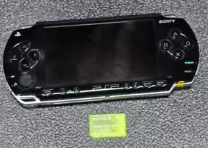 Sony PSP-1001 Playstation Portable (PSP) Console Black w/ Memory Card No Charger - Picture 1 of 17
