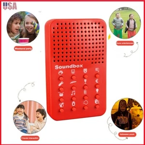 2025 Portable 16 Effects Noise Classic Red Sound Machine Hilarious Novelty Prank - Picture 1 of 9