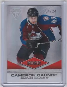 11-12 2011-12 TITANIUM CAMERON GAUNCE TRUE ROOKIE RC /24 177 COLORADO AVALANCHE - Bild 1 von 1