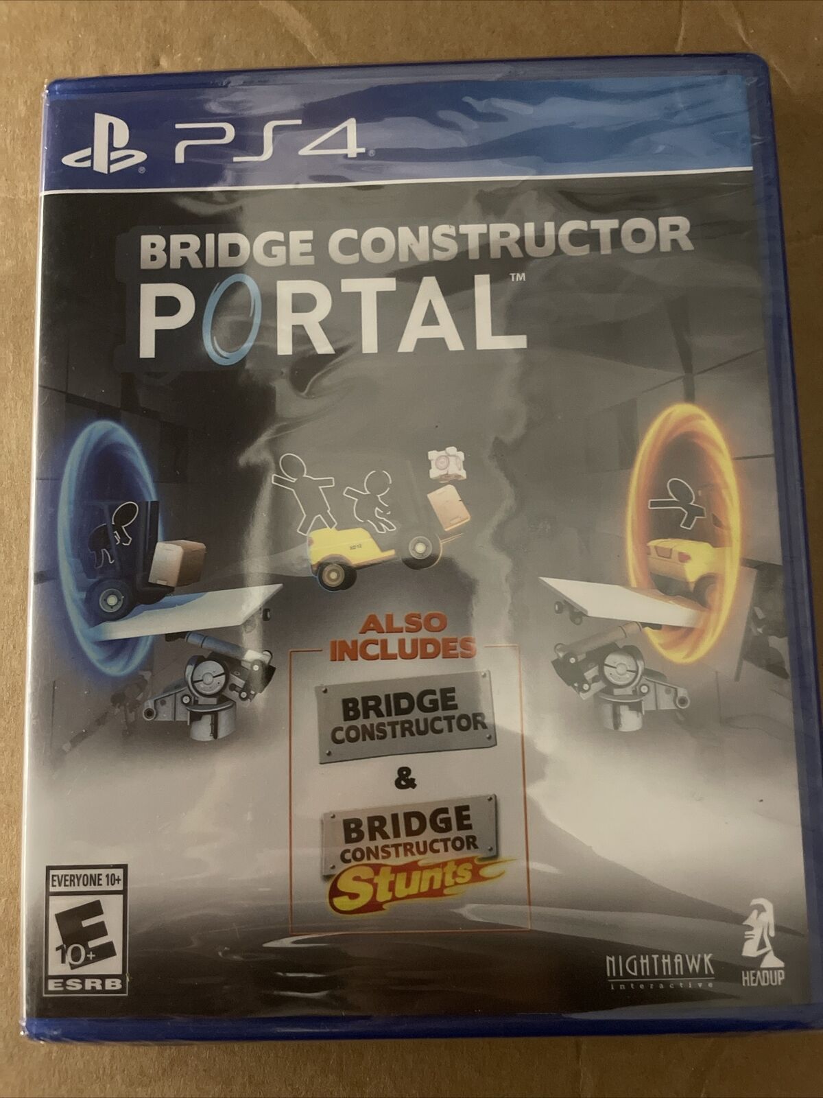 Bridge Constructor Portal (Sony PlayStation 4, PS4 2018) Factory Sealed