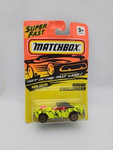 1993 Super Fast Matchbox Dodge Challenger #1 Diecast Car MB001 - Brand New!