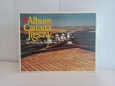 Parker Brothers Album Canada Jigsaw Puzzle Farming Vanscoy Saskatchewan 750 Rare - Image 1 of 4