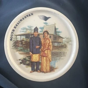 Garuda Indonesia Airlines SOUTH KALIMANTAN Coaster (6cm) - Picture 1 of 4