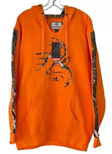 Legendary Whitetails Outfitter Hoodie Camo Inferno Orange Hunting Men’s sz Large - Picture 1 of 19