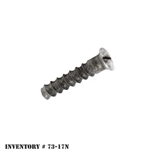Original M1873-1890 Springfield .45-70 Trapdoor Long Butt Plate Screw Nickel - Picture 1 of 2