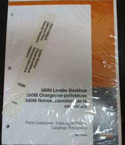 Case 580M Loader Backhoe Parts Manual - Picture 1 of 2