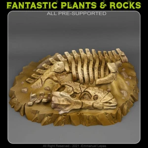 T-Rex Fossil Legion Terrain Scenery Tabletop Miniatures 28mm - Picture 1 of 3
