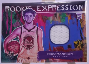 Nico Mannion Rookie Expression RM-MAN Patch 2020-21 - Picture 1 of 2