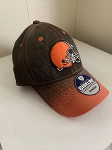 reebok official sideline headware Cleveland Browns autographed hat Bob Golic 79 - Picture 1 of 5