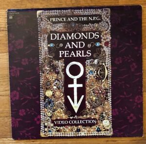 PRINCE & the N.P.G. Diamonds and Pearls Laserdisc Rare LD