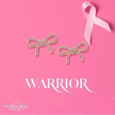 Park Lane воин - розовый кристалл ленты post серьги розничной $68 - Изображение 1 из 4