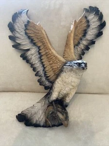 Fraser Art Ltd BOSSONS Grande Pintado a Mano De Colección Años 70 ESPREYA VOLADORA Y PEZ MARRÓN - Imagen 1 de 24