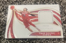2019-20 Panini Immaculate Trae Young All Star Game Worn 20/99 2020 ALL STAR GAME