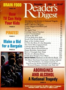Reader's Digest Australia - December 1991 - Pearl Bailey + Helmut Pareroultja - Picture 1 of 2