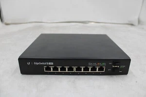 Ubiquiti Networks EdgeSwitch ES-8-150W 8-Port PoE Ethernet Switch TESTED - Picture 1 of 3