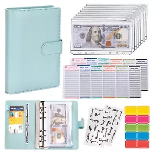 Budget Binder Cash Envelopes for Budgeting Money Organizer for Cash Money Env... - Picture 1 of 7