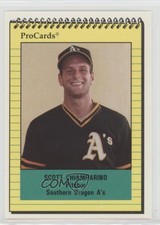 1991 ProCards Southern Oregon A's Anniversary Scott Chiamparino #SOA25 Rookie RC