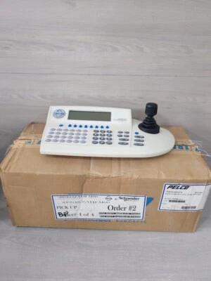 PELCO BY SCHNEIDER ELECTRIC CM9760-KBD-UK REV A4 KYBORD FULL FUNC W/UK PWR CRD - Image 1 of 4