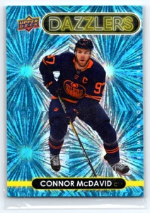 2021-22 Upper Deck Series 1 - Dazzlers Connor McDavid #DZ-19 Blue - Bild 1 von 2