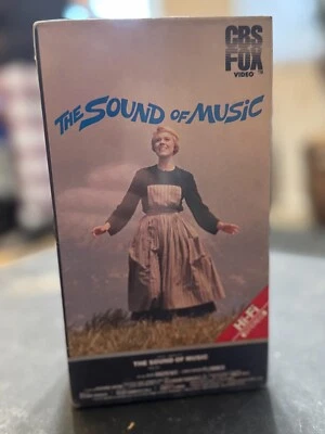 The Sound Of Music SEALED VHS 2-Tapes 1986 CBS/ Fox Video Julie Andrews w/ship! - Image 1 of 4