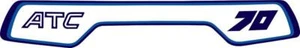 1981 REAR FENDER EMBLEM ATC70 REPLACES 87521-957-040 (D7003) - Picture 1 of 1