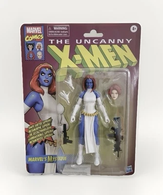 Mystique Retro Marvel Legends Target Exclusivo Sin usar, en caja EE. UU. EN MANO Foto 1 de 4