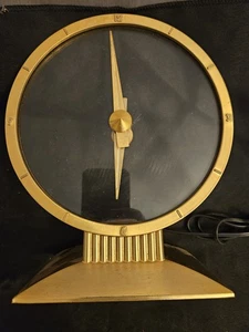 Jefferson GOLDEN HOUR Mystery Clock -motor Running But No Hand Movement 1958 - Picture 1 of 11