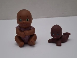 Vintage braune Baby Kunststoff Figuren - Bild 1 von 13