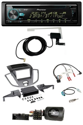 Pioneer MP3 Lenkrad CD USB DAB Autoradio für Ford Transit V363 15-18 ohne Displa - Bild 1 von 4