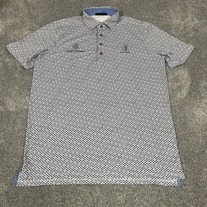 Greyson TPC Jlasna Polana Princeton Golf Poloshirt Größe Large Allover-Druck - Bild 1 von 10