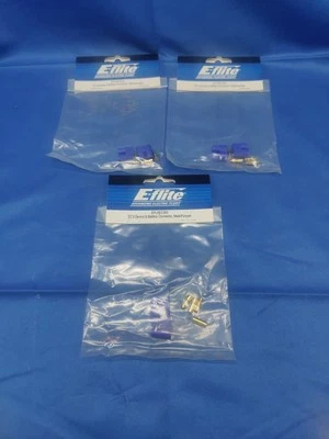 E-flite EFLAEC303 EC3 Device & Battery Connector, Male/Female 3 Pack ZZ2 - Image 1 of 3
