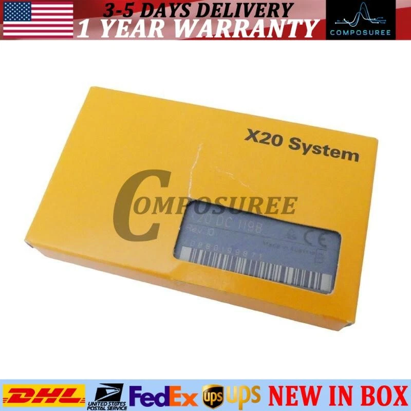 Módulo medidor digital B&R X20DC1198 X20 DC 1198 Rev.J0 - nuevo Foto 1 de 4