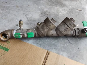 Zurn Wilkins 1-950 XLT 2 1" Reduced Pressure Zone Backflow Preventer Lead-Free - Picture 1 of 8