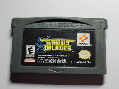 Gradius Galaxies Nintendo Game Boy Advance, 2001, Authentic Cartridge Tested GBA - Image 1 of 3