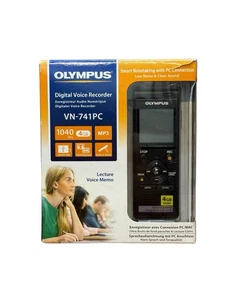 Olympus VN-741PC DIGITAL VOICE RECORDER (1000 hours recording ) | Brand New ✅ - Picture 1 of 6