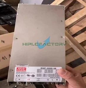 1PCS USED MEAN WELL RSP-2000-48 AC/DC Output Regulated Switching Power Supply - Picture 1 of 1