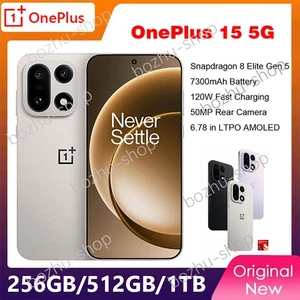 OnePlus 15 5G Phone Snapdragon 8 Elite Gen 5 7300mAh 120W 50MP Triple Camera NFC - Picture 1 of 25