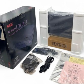 NEC PC Engine DUO PI-TG8 Console Japan BOX Instruction Tested Working Mint