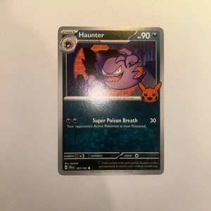 Truco o comercio Pokémon Haunter 103/162 2024 casi nuevo - Imagen 1 de 4