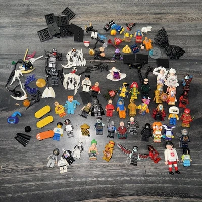 LEGO Minifigures Lot Figures And Parts Pieces  Mini Figs  - Image 1 of 4