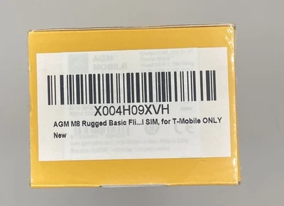 AGM M8 Flip 4G Rugged Feature Phone T-Mobile Only New in Box Big Buttons - Image 1 of 4