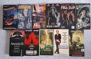 Horror Action Video VHS Collection Lot Some Rare HTF PROM NIGHT III LAST KISS  - Bild 1 von 8