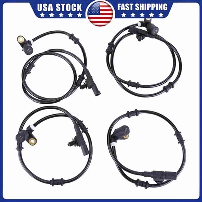 Sensores de velocidad de rueda ABS delanteros traseros base 1999-2001 para Mercedes Benz ML430 ALS385 Foto 1 de 4