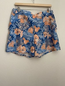 Columbia PFG Shorts Damen Modest Floral Größe Large blau Sonne Angeln Outdoor - Bild 1 von 8